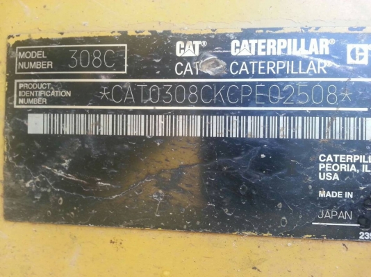 ขายแบคโฮCAT.308C.เทียบเท่าขนาด80 ระบบไฟพร้อมเอกสารอินวอยราคา 670,000 ขายแบคโฮCAT.308C.เทียบเท่าขนาด80 ระบบไฟพร้อมเอกสารอินวอยราคา 670,000