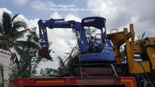 FROM JAPANรถขุด MINI. EXCAVATOR KOMATSU PC28UU-3/ คอนโทรล(สั้น)น้ำมัน /ปั๊มนิ้ว /สินค้าเก่านอก /พร้อมใช้งาน