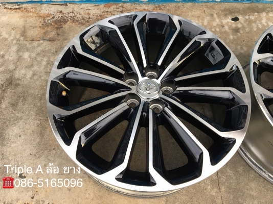 ล้อแม็ก 5รู100 Toyota New Altis ES Sport ขอบ 17 สภาพสวย