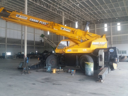 Tadano tr250m-6 ปี1999 ขาไขว่ ระบบครบสมบูรณ์ รถสวย ยางให้4เส้น