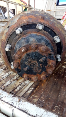 เพลาท้ายอีซูซุ น๊อตล้อ 8 ตัว   095-6314517  เฟือง 7 _37