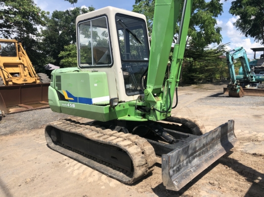 ขาย รถแม็คโคร MITSUBISHI MM45B (บุ้งกี๋ 2 ใบ) พร้อมใช้งาน นำเข้าเองจากประเทศญี่ปุ่น ติดต่อ 063-9316985 ID LINE : 0639316985 ครับ