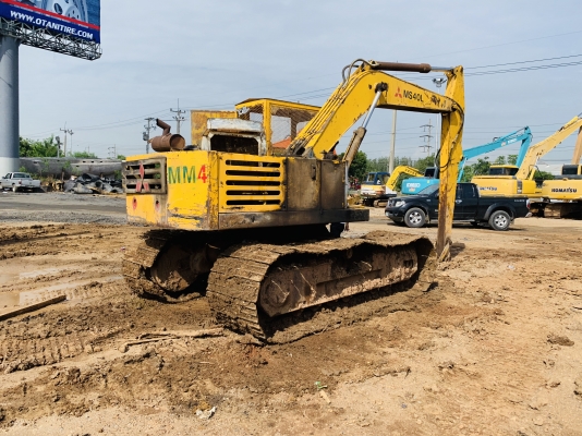 ขายรถแบ๊คโฮ MS40L รถใช้งานปกติ ตามสภาพ