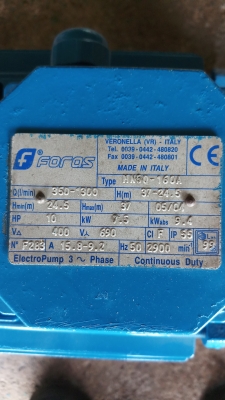 ปั้มน้ำ10แรง3เฟส ปั้มน้ำ10แรง3เฟส