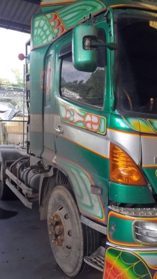 ขาย หัวลาก HINO CNG 360 สองเพลา ก๊าซแท้จากศูนย์ รถปี 55