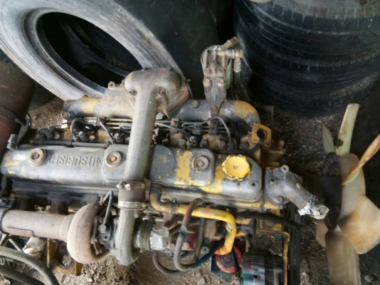 ต้องการขายด่วน !! เครื่อง 6D31 เครื่อง KOBE SK200-3 สภาพสวย