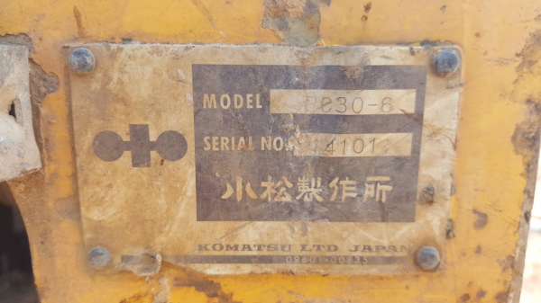 ขาย แบคโฮ KOMATSU PC30-6 พร้อมใช้งานครับ