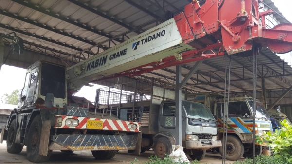 ต้องการขาย รถเครน TADANO 4ล้อ 20ตัน M3 ทะเบียนพร้อมโอน รถพร้อมใช้งาน