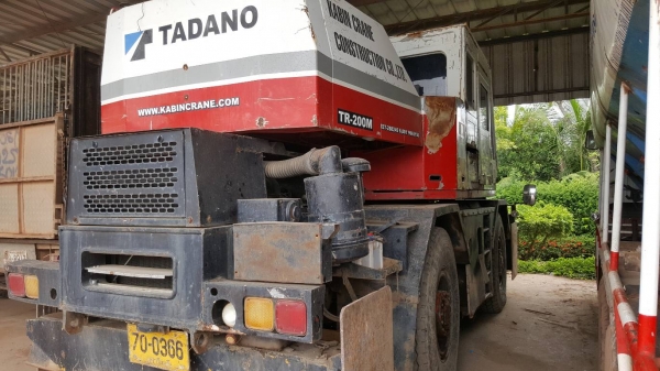 ต้องการขาย รถเครน TADANO 4ล้อ 20ตัน M3 ทะเบียนพร้อมโอน รถพร้อมใช้งาน