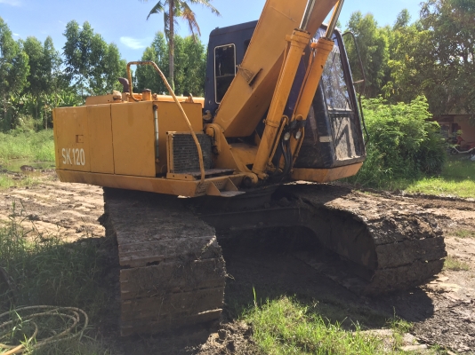 ขายKOBELCO SK120-2 รถพร้อมใช้งาน เครื่องดี เอวไม่หลวม ทำงานไม่โหลด แอร์เย็น ราคาต่อรองคุยกันได้ โทร0616613023แพรว