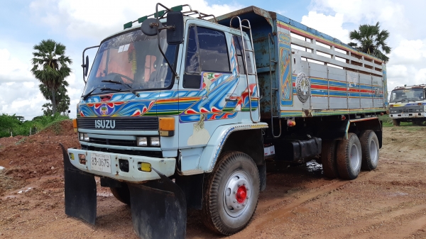 ขายสิบล้อFXZ13 วางเครื่อง240เกียรฟูเลอรช่วงล่างสวยครัชชีสวยตลอดเล่ม