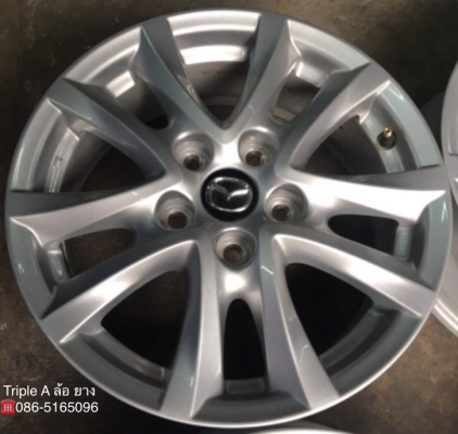 ล้อแม็กป้ายแดง Mazda 3 skyactiv ขอบ 16 แม็กสวย เนียนๆ
