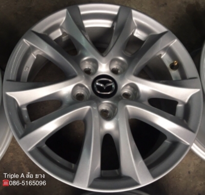 ล้อแม็กป้ายแดง Mazda 3 skyactiv ขอบ 16 แม็กสวย เนียนๆ