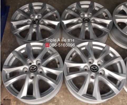 ล้อแม็กป้ายแดง Mazda 3 skyactiv ขอบ 16 แม็กสวย เนียนๆ