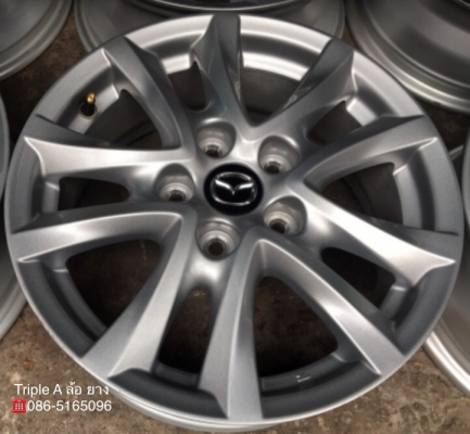 ล้อแม็กป้ายแดง Mazda 3 skyactiv ขอบ 16 แม็กสวย เนียนๆ