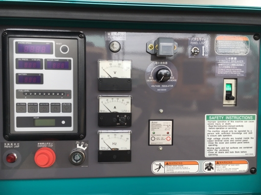 เครื่องปั่นไฟ ซิงเกอร์เฟส DCA-18ESX มือ1 ประกอบญี่ปุ่น