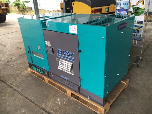 เครื่องปั่นไฟ ซิงเกอร์เฟส DCA-18ESX มือ1 ประกอบญี่ปุ่น