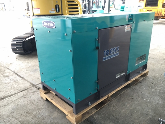 เครื่องปั่นไฟ ซิงเกอร์เฟส DCA-18ESX มือ1 ประกอบญี่ปุ่น