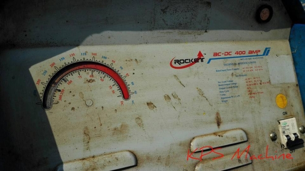 ตู้เชื่อมรุ่นงานหนัก ROCKET 400 Amp ระบบ AC.DC ใช้ไฟได้ 2 ระบบ 220/380V สภาพสวยเชื่อมนุ่มพร้อมใช้