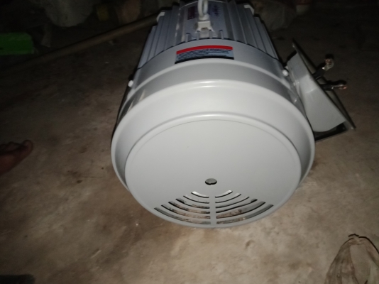 ขายมอเตอร์มิตซูบิชิ 5 แรงม้า 220 V.ใช้ไฟบ้าน พร้อมใช้งาน