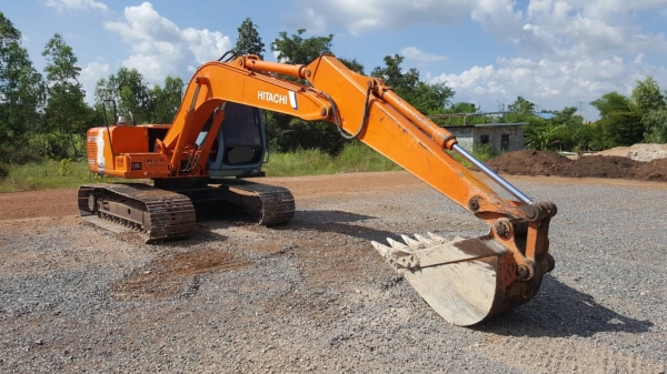 ขาย แบคโฮ HITACHI EX120-3 เก่านอก เล่มทะเบียนครบ รถสวยเต็มทุกระบบ ใช้งานแค่ 8,000 ชม.