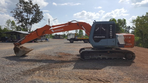 ขาย แบคโฮ HITACHI EX120-3 เก่านอก เล่มทะเบียนครบ รถสวยเต็มทุกระบบ ใช้งานแค่ 8,000 ชม.