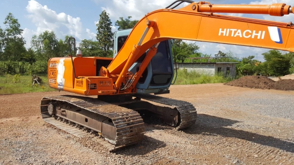 ขาย แบคโฮ HITACHI EX120-3 เก่านอก เล่มทะเบียนครบ รถสวยเต็มทุกระบบ ใช้งานแค่ 8,000 ชม.