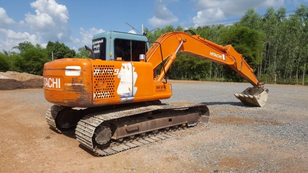 ขาย แบคโฮ HITACHI EX120-3 เก่านอก เล่มทะเบียนครบ รถสวยเต็มทุกระบบ ใช้งานแค่ 8,000 ชม.