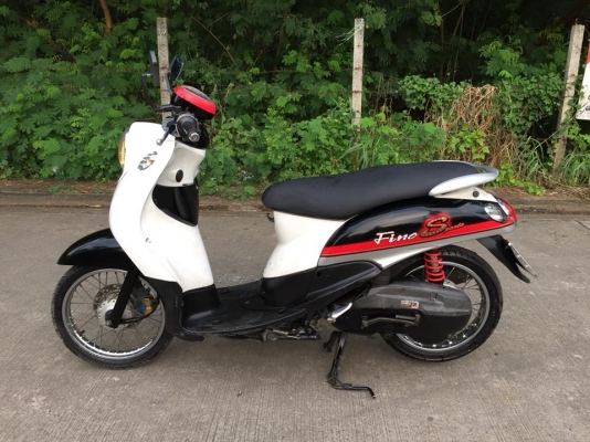 ขาย Yamaha Fino ปี51 เครื่องเดิม มีดังนิดๆ ขายตามสภาพ เอกสารครบ เล่ม ชุดโอน