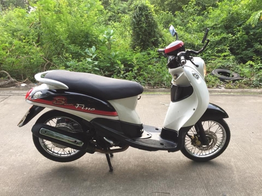ขาย Yamaha Fino ปี51 เครื่องเดิม มีดังนิดๆ ขายตามสภาพ เอกสารครบ เล่ม ชุดโอน