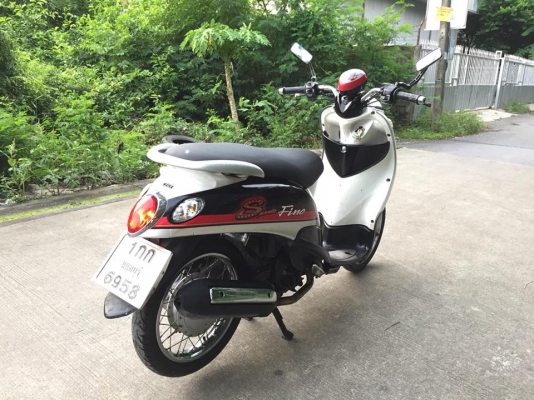 ขาย Yamaha Fino ปี51 เครื่องเดิม มีดังนิดๆ ขายตามสภาพ เอกสารครบ เล่ม ชุดโอน