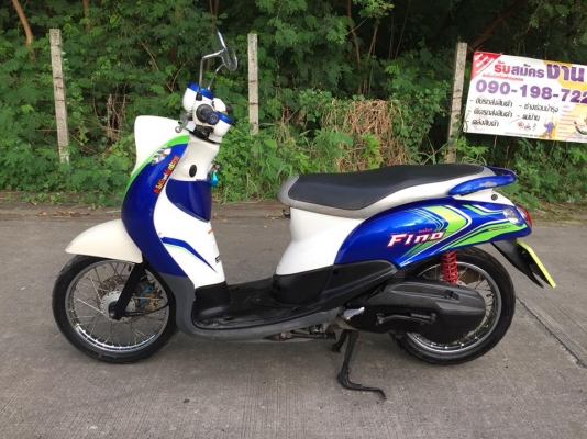 ขาย Yamaha Fino เกจ์แยก ปี55 รถเดิมๆ  สภาพดี เครื่องนิ่มๆ เครื่องเดิม ไม่ดัง ชุดข้างเงียบ เอกสารครบ เล่ม ชุดโอน ภาษีไม่ขาด