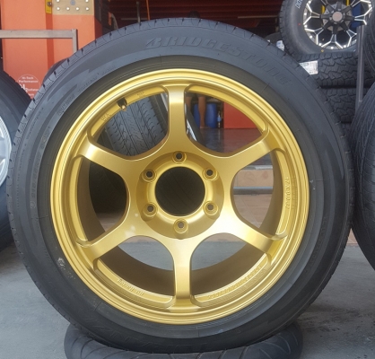 ล้อมือ2 RG2 ขอบ17 หน้า8หลัง9 ยาง215/55/17  4 ล้อ