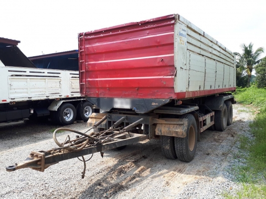 ลูกพ่วงดัมพ์สามเพลาแท้ อู่เสรีชัย ปี 55 ยาว 6.80 เมตร พร้อมใช้งาน ทะเบียนพร้อมโอน