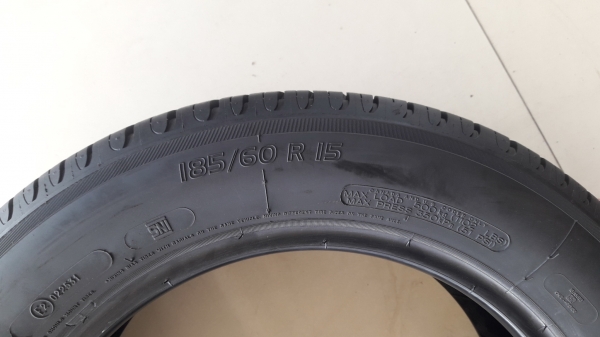 ยาง185/60/15 ปี5016 MICHELIN ENERGY XM2 4 เส้น