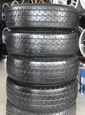 ยาง195R14 ปี16 BRIDGESTONE LEO 677 4 เส้น