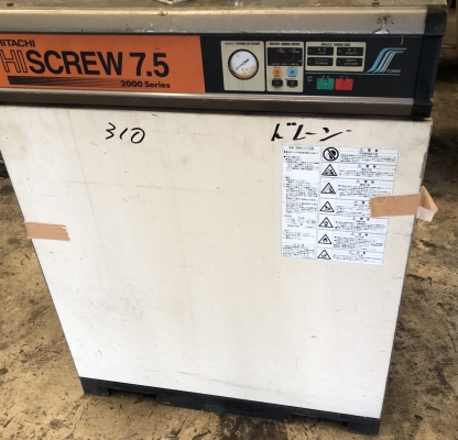 ปั้มลม 10 แรง HITACHI JAPAN มี AIR DRYER ในตัว แปลงไฟเป็น 380V ให้เรียบร้อยแล้วคะ ใช้งานได้เลย