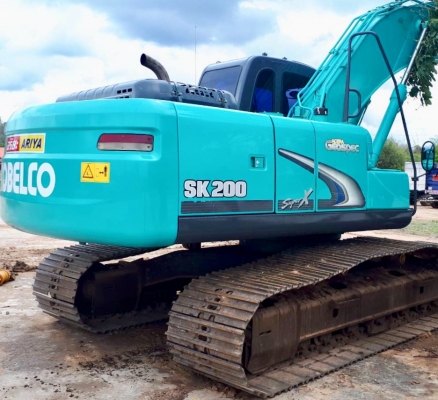 KOBELCO MARK 8 Super X SK 200 รถทำงาน 8,200 hr สวยจัดเต็มรอบคัน ภายในเก๋งสะอาดหอม แอร์เย็น ภายนอกบอดี้สวยๆบูมอาร์มไม่มีแตกไม่มีดาม ช่วงล่างแน่น พร้อมใช้งานได้เลย เอกสารอินวอย