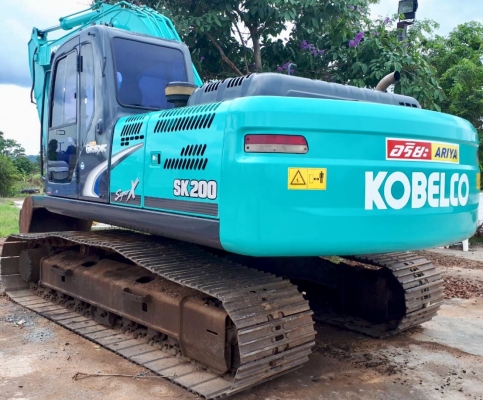 KOBELCO MARK 8 Super X SK 200 รถทำงาน 8,200 hr สวยจัดเต็มรอบคัน ภายในเก๋งสะอาดหอม แอร์เย็น ภายนอกบอดี้สวยๆบูมอาร์มไม่มีแตกไม่มีดาม ช่วงล่างแน่น พร้อมใช้งานได้เลย เอกสารอินวอย