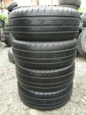 ขายยาง 205/55R16 บริดจสโตน อีโคเปีย ปี17 ดอกยางสวยสดไม่ร้าวไม่แตกลายไม่กินข้างไม่ปะ ชุดละ 2900 บาท