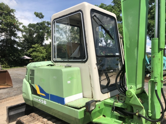 ขาย รถแม็คโคร MITSUBISHI MM45B (บุ้งกี๋ 2 ใบ) พร้อมใช้งาน นำเข้าเองจากประเทศญี่ปุ่น ติดต่อ 063-9316985 ID LINE : 0639316985 ครับ