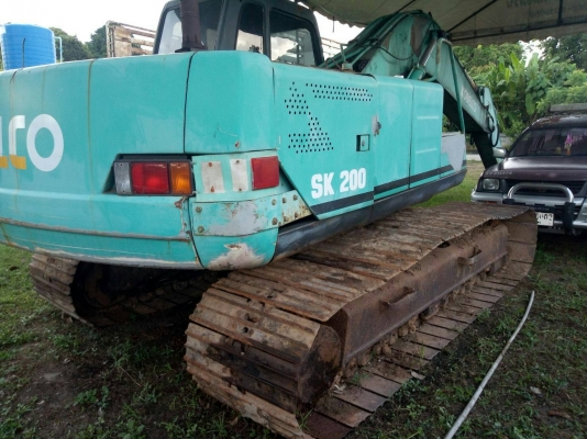 ขายรถแบคโฮ KOBELCO SK200-/// ระบบไฟเต็ม ไม่มีเอกสาร ราคา 490000 ขายรถแบคโฮ KOBELCO SK200-/// ระบบไฟเต็ม ไม่มีเอกสาร ราคา 490000
