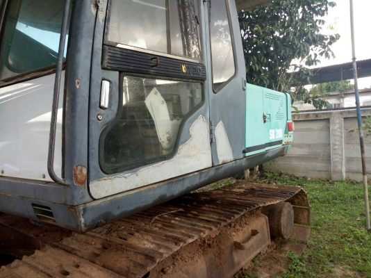 ขายรถแบคโฮ KOBELCO SK200-/// ระบบไฟเต็ม ไม่มีเอกสาร ราคา 490000