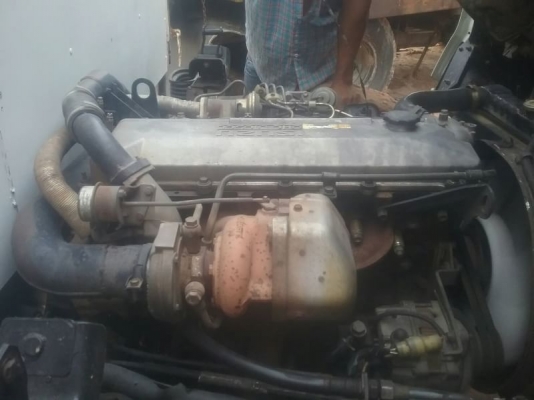 ISUZU NPR130 เทอร์โบ ปี48 ตัวสุดท้ายของรุ่นก่อนเป็นตาเพชร พวงมาลัยพาวเวอร์ รถห้างแท้(มือเดียวจากป้าย