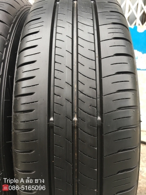 ล้อแม็กป้ายแดง Mazda 2 ขอบ 15 สีดำมิดไนท์ พร้อมยาง Dunlop 185-65-15 ปี 17 แม็กสวย ดอกเต็ม ตุ่มลาง