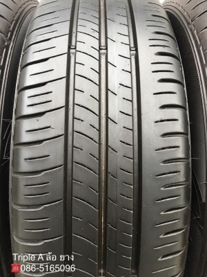 ล้อแม็กป้ายแดง Mazda 2 ขอบ 15 สีดำมิดไนท์ พร้อมยาง Dunlop 185-65-15 ปี 17 แม็กสวย ดอกเต็ม ตุ่มลาง