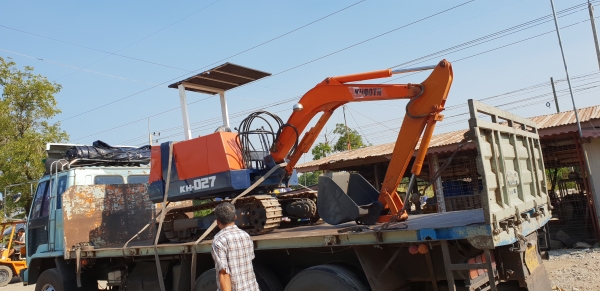 ขายด่วน175,000บาทรถแบคโฮKUBOTAคูโบต้าKH27เทียบเท่าPC30เครื่องคูโบต้า3สูบปั่มแรงรถนอกเพิ่งนำเข้ามาใหม่ยังไม่เคยใช้งานในเมืองไทยเลย