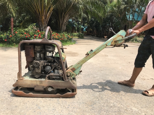 ขายรถบด ตบดินMIKASA ดีเซล สตาร์ทไฟฟ้า สภาพเดิมๆจากญี่ปุ่น 45,000เท่านั้น!!