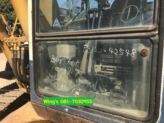 เว้งจักรกลฯ ขายรถแบคโฮ PC120-5 เก่าญี่ปุ่น พร้อมใช้งาน เว้งจักรกลฯ ขายรถแบคโฮ PC120-5 เก่าญี่ปุ่น พร้อมใช้งาน