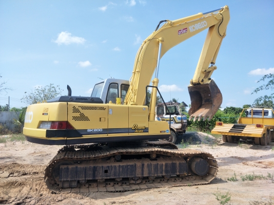 ขายรถขุด SK 200-3 ซีเรียนสูง พร้อมใช้งาน รถสวยสภาพดี ไฟฟ้าครบ